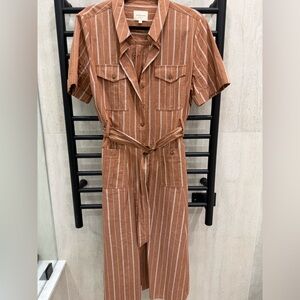 Sezane Raquel cotton blend dress